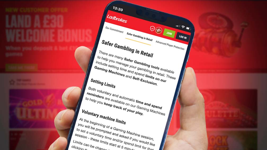 Safe Gambling at Ladbrokes online casino