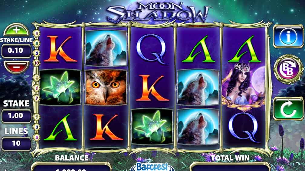 Printscreen of Barcrest Moon Shadow Slot Win