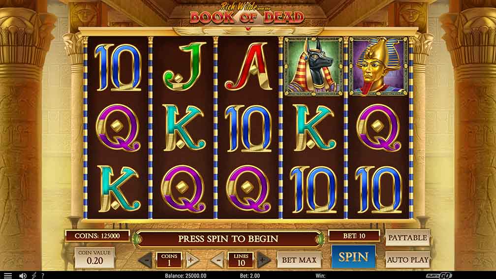 Play'n GO Slot: Book of Dead