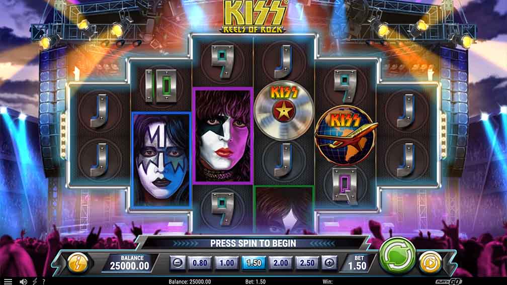 Play’n GO Kiss Reels of Rock Slot