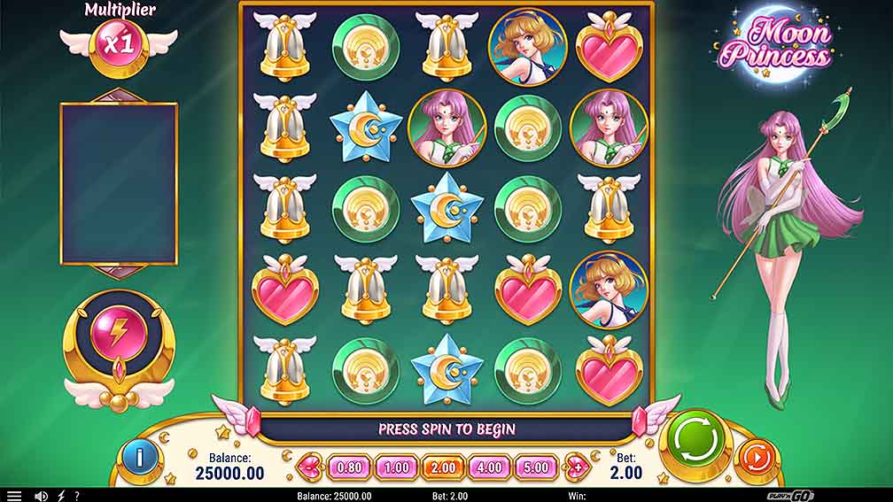 Play'n GO Slot: Moon Princess