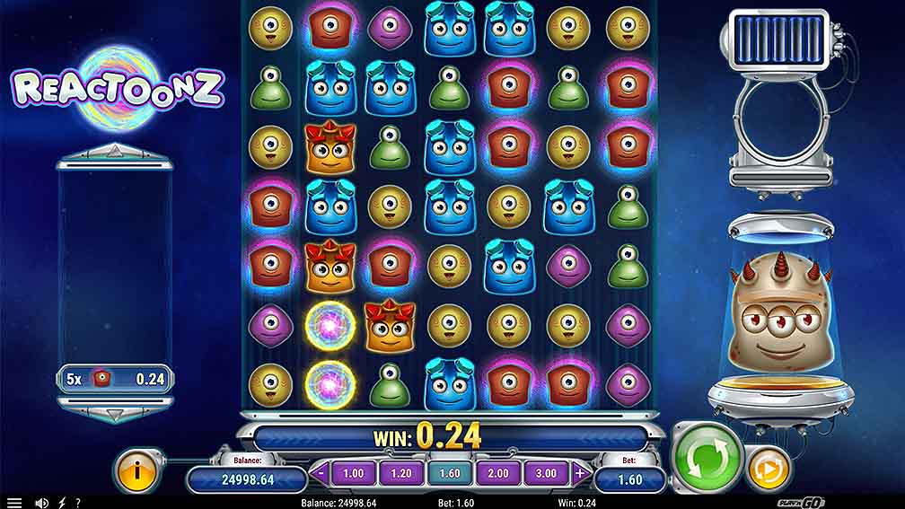 Play'n GO Slot: Reactoonz